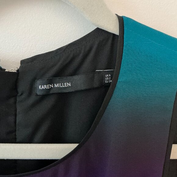 Karen Millen Pleated Dress, Women's 2 - Picture 2 of 4